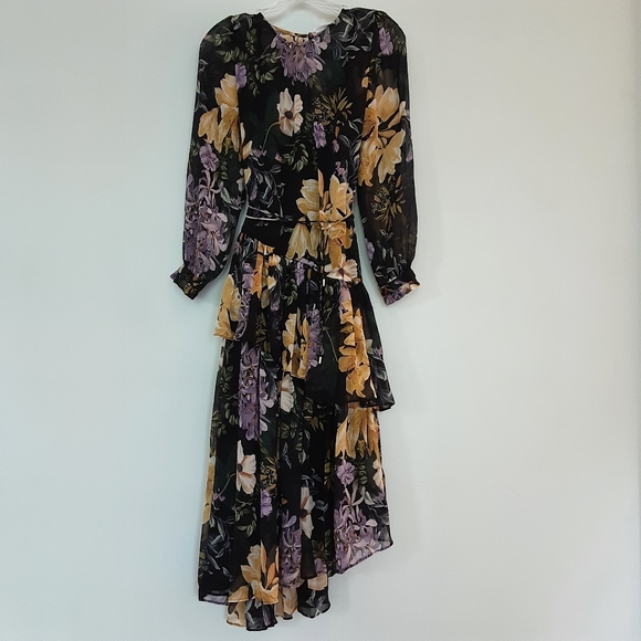 MANGO| Flowy Floral Dress - Picture 10 of 14